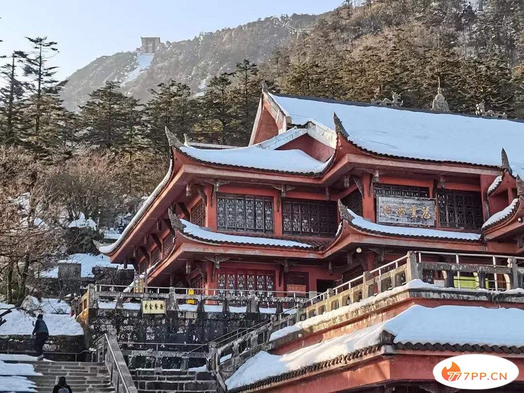 四川多个景区迎来新春瑞雪，峨眉山、海螺沟、西岭雪山冰雪世界太梦幻