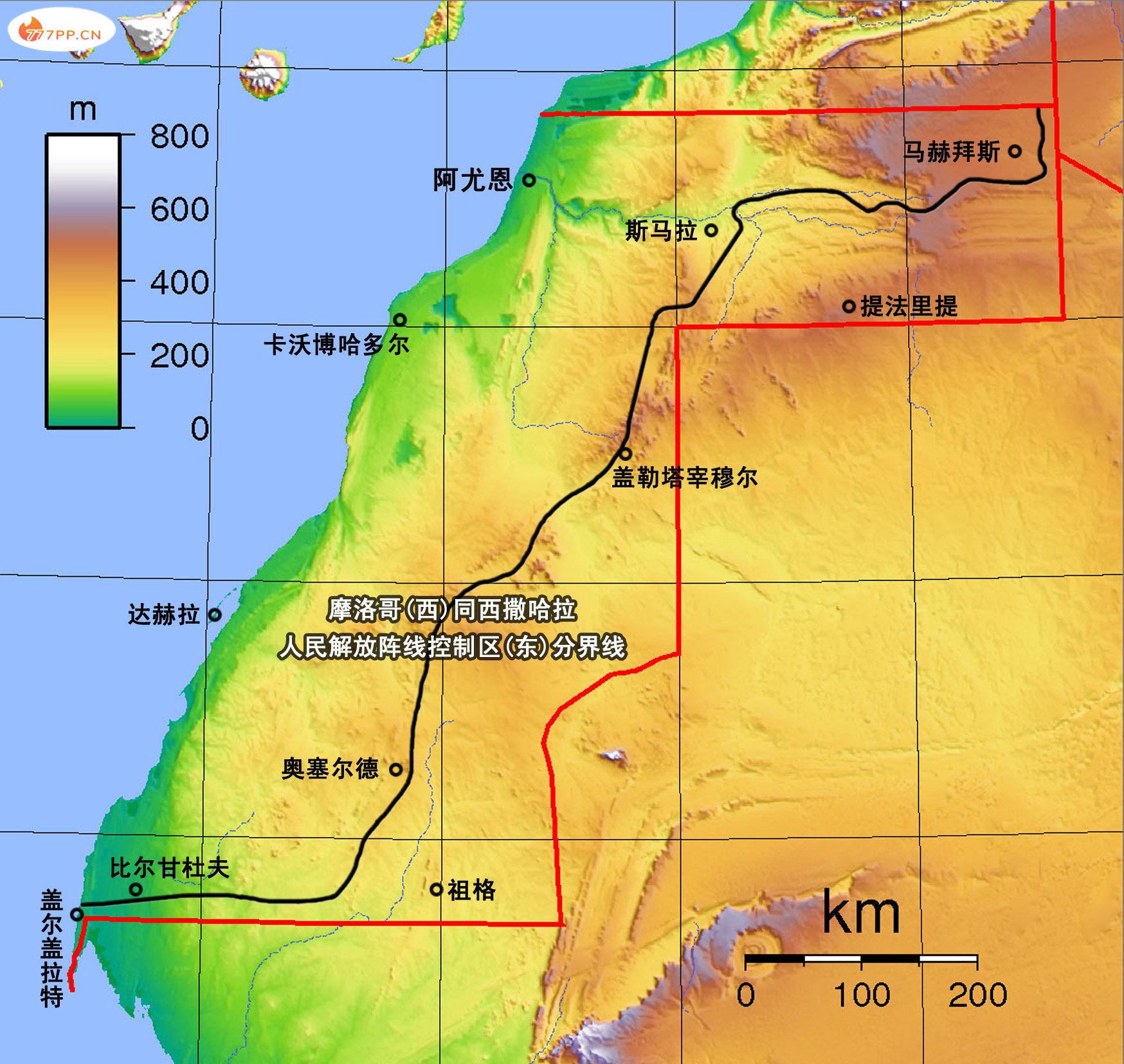 非洲唯一没有独立的地区——西撒哈拉，现今由谁实际掌管？